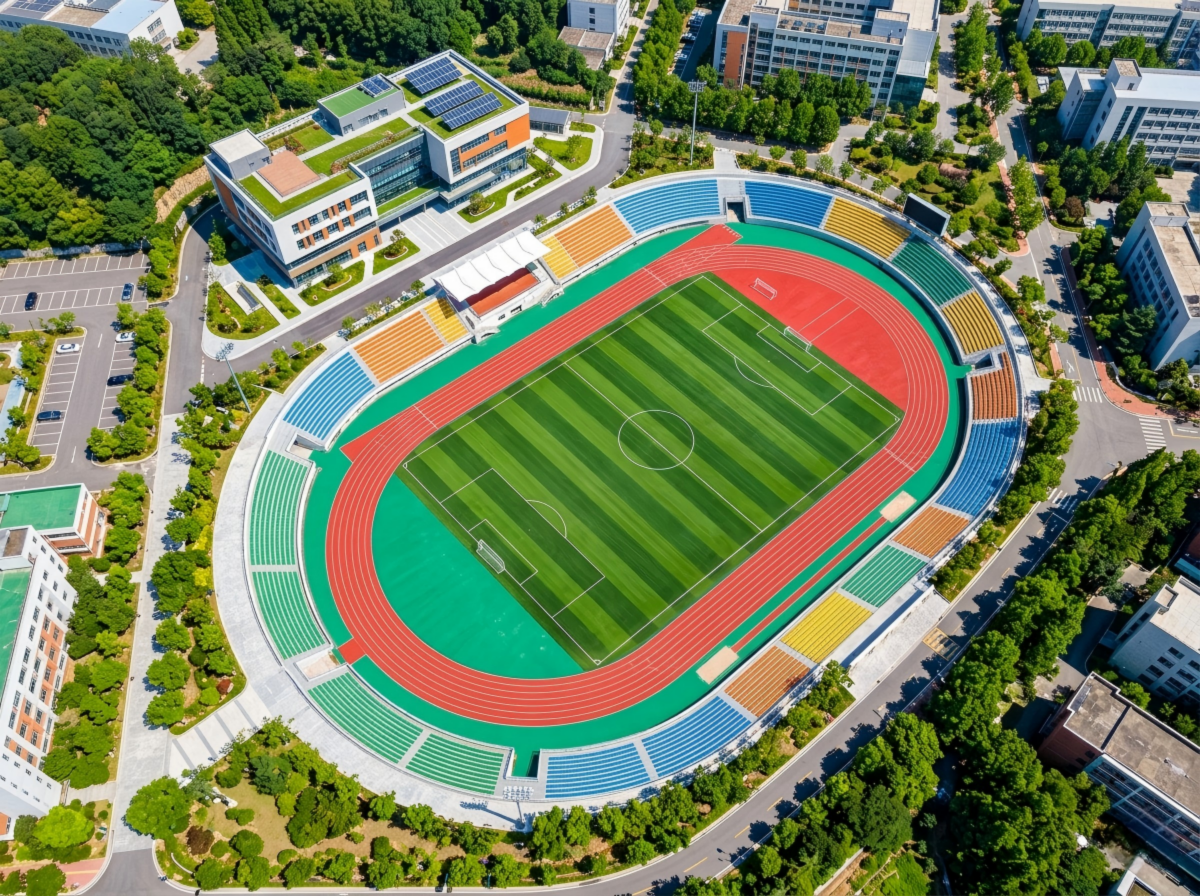 沈阳新民市透气型塑胶跑道预制型塑胶跑道 - 厂家
